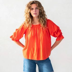 Mersea Tulum Ruffle Top
